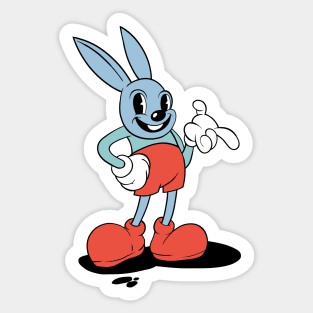 THE WABBIT SAYS HELLO!!! Sticker